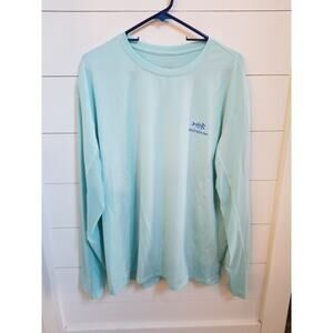 Bassdash Long Sleeve Blue Fishing shirt XL